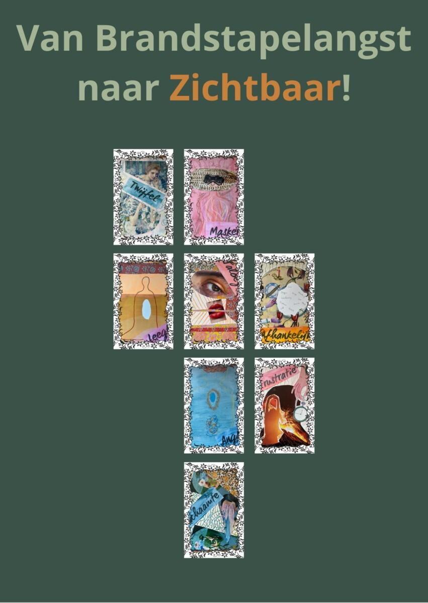 Cover van Brandstapelangst naar Zichtbaar